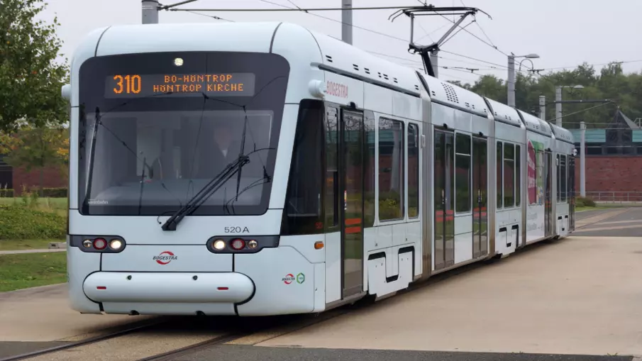 Niederflurgerechte Straßenbahn der Bogestra